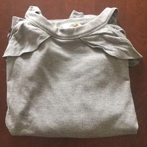 Cold shoulder sweatshirt